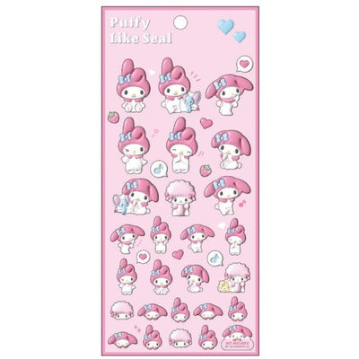 Stickervel 3D - My Melody: Puffy Like Seal