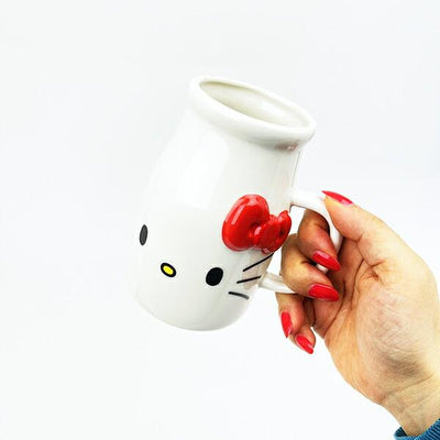 Sanrio Milk Shaped Mug - Hello Kitty