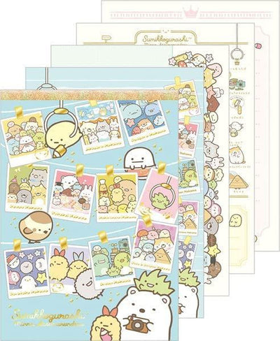 Memoblok Groot - Sumikkogurashi Everyone Gathers - Polaraids