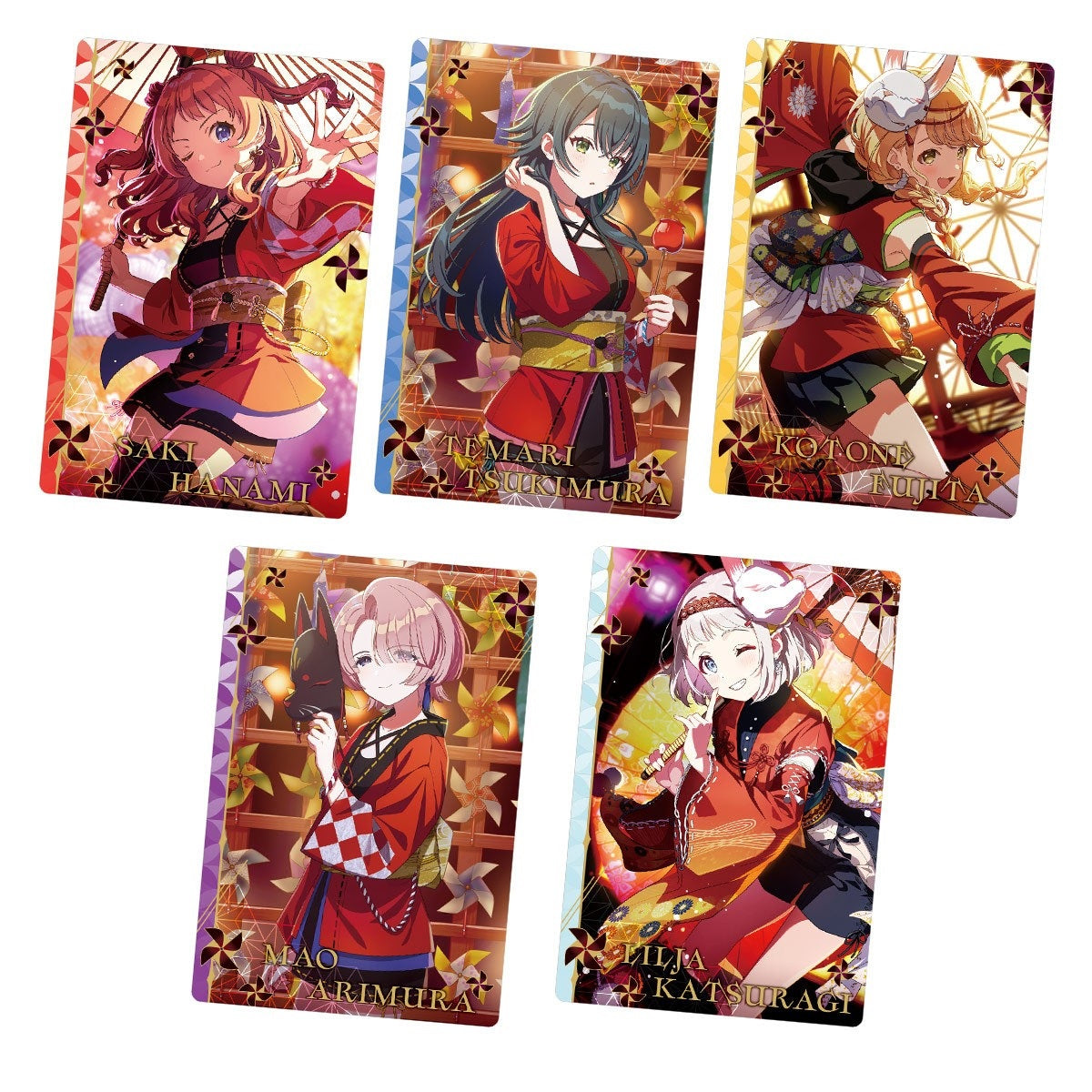 Bandai Idol Master Gakuen Wafer + Card