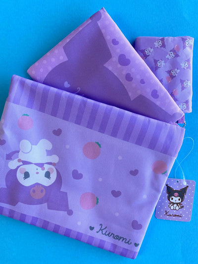 Sanrio Flat Zipper Pouch Set - My Melody