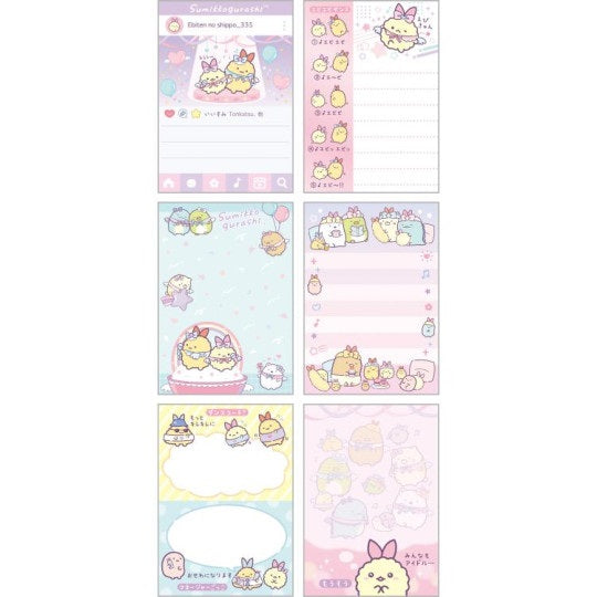 Uitklapbaar Memoblok Klein - Sumikko Gurashi Angelic Idol - Pink
