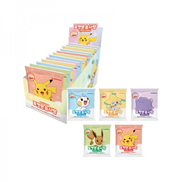 Pokémon Cotton Candy Snack & Sticker
