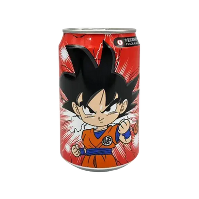 Ocean Bomb Dragon Ball Z Soda - Peach Flavour (Goku)