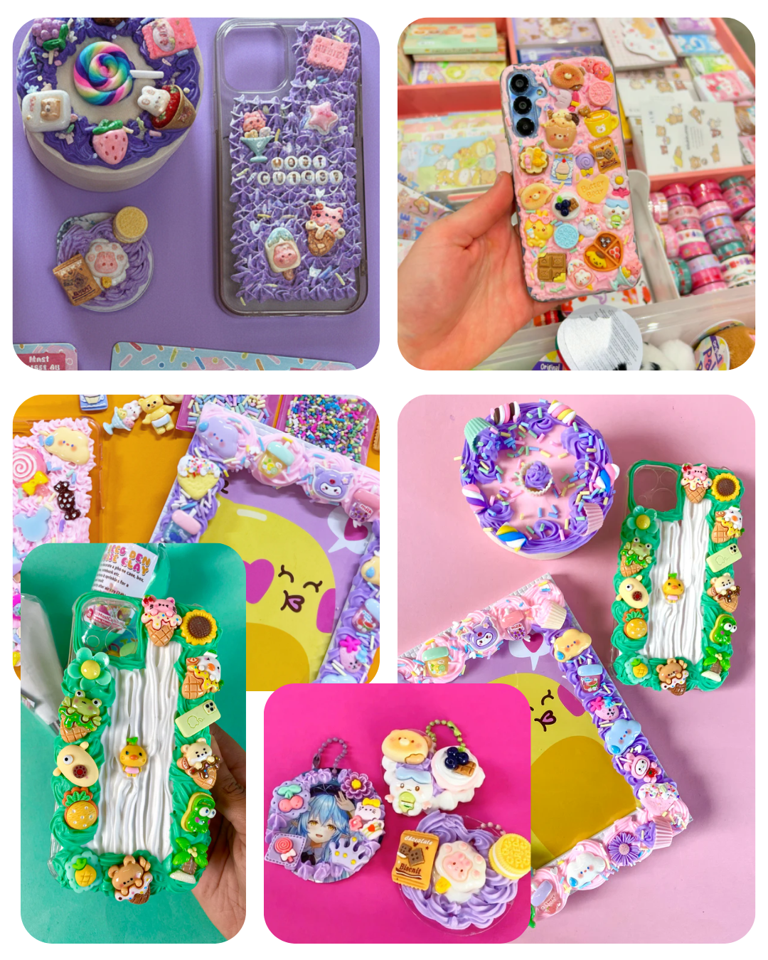 DIY Kawaii Cabochons & Sprinkles - Cute Mix Bag - Foodies