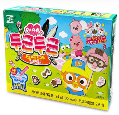 Make A Chocolate Pororo Pinguin Lolly - DIY Candy kit THT 29-4-2026