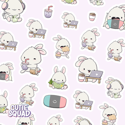 Stickervel - Cozy Bunnies - CutieSquad