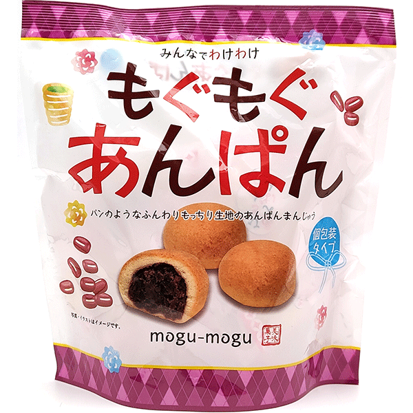 Todaya MoguMogu Mini Filled Bread - Red Bean THT 30-9-2025
