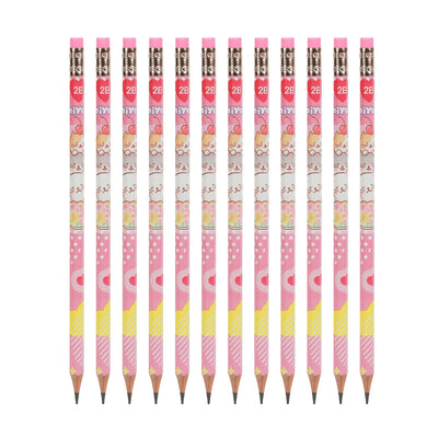 12 x 2B MiYou Graphite Pencils - Pick one