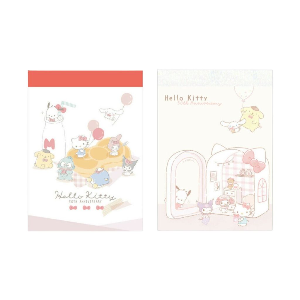 Memoblok Klein Hello Kitty - 50th Anniversary