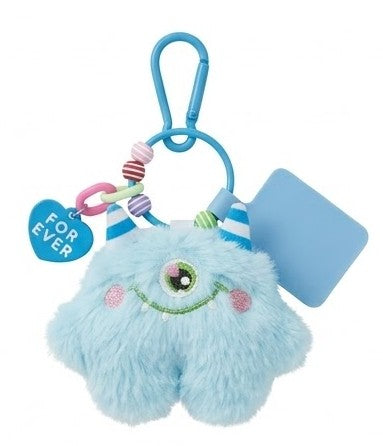 Plushie Fluffy Monster Keychain - Kies je kleur