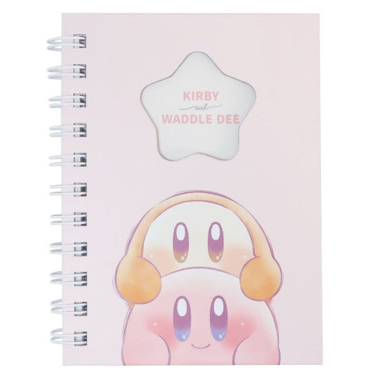 Carnet avec classeur à anneaux- Kirby et Waddle Dee- Friends