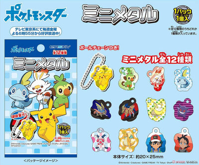 Pokémon Mini Metal Keychain Blind Bag