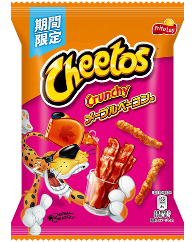Japan Cheetos Maple & Bacon