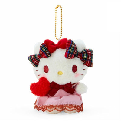 Sanrio Keychain Plush Ribbon Love - Hello Kitty