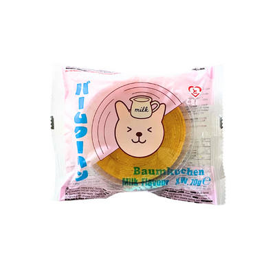 Tokimeki Japanese Baumkuchen - Milk