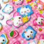 Puffy Glitter Stickervel - Happy March