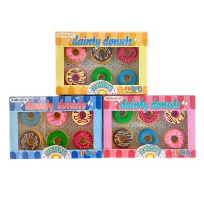 Donut Eraser Set - Kies je kleur