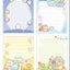 Uitklapbaar Memoblok Klein - Sumikkogurashi Everyone Gathers - All Stars
