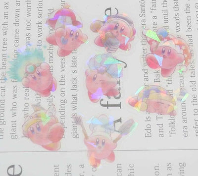 Stickerset Holografisch - Kirby Aurora - Copy Ability