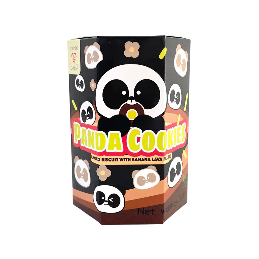 Tokimeki Panda Cookies - Banana Lava Filling