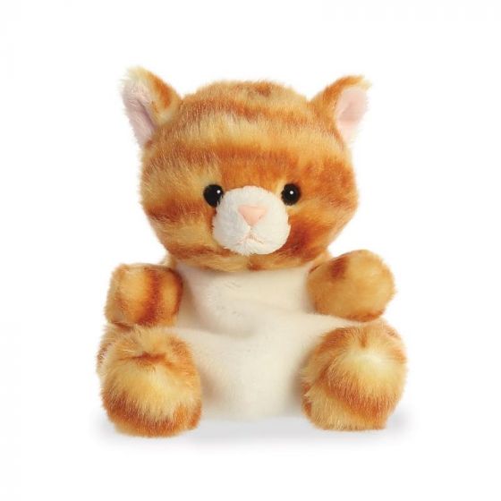 Meow Kitty Rode Kater Palm Pal Plush - 13 cm