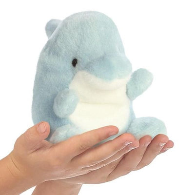 Clicks Dolphin Palm Pal Plush - 13 cm