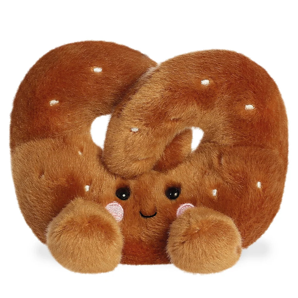 Twist Pretzel Palm Pal Plush - 13 cm