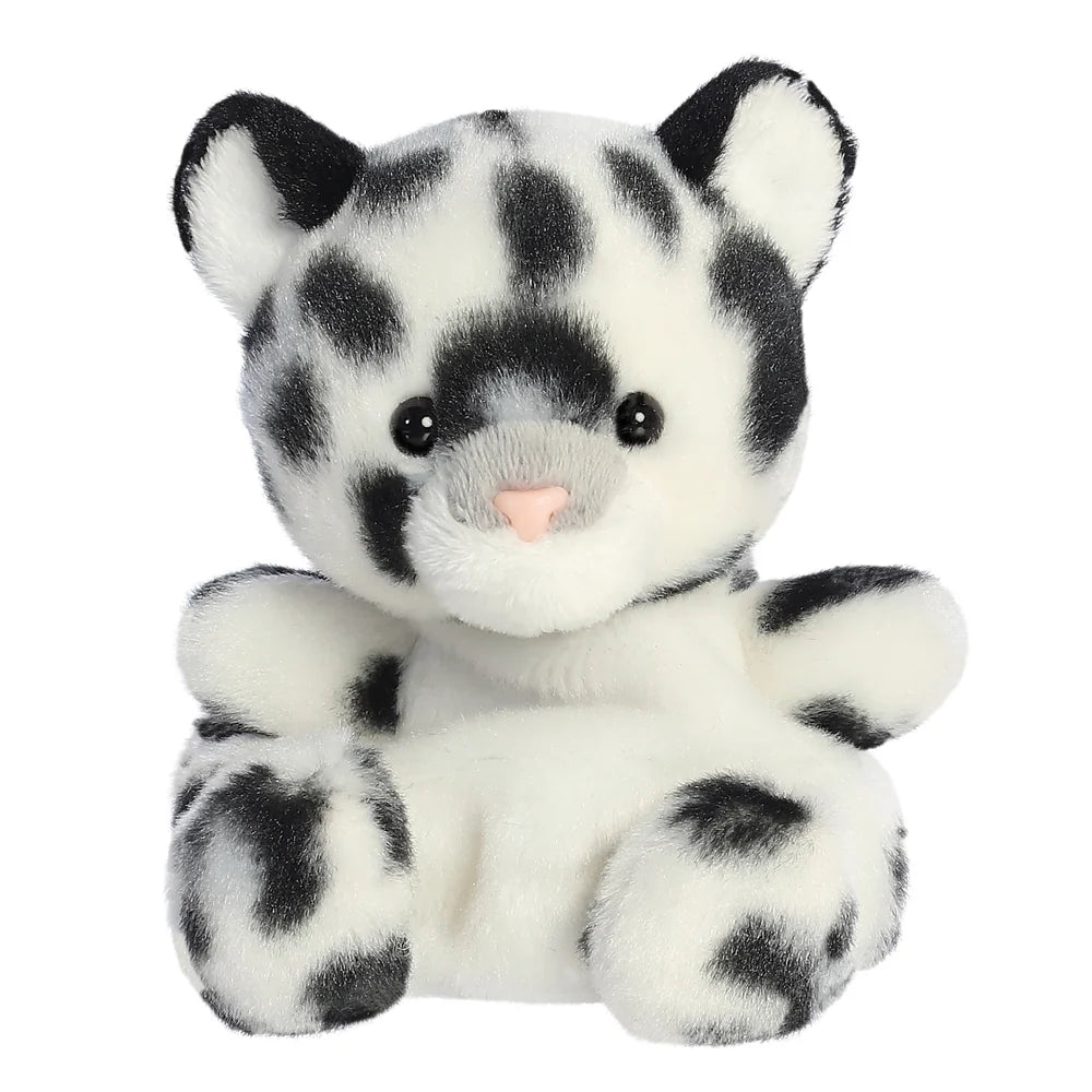 Kaia Snow Leopard Palm Pal Plush - 13 cm