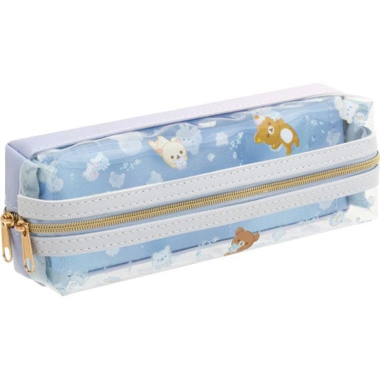 Rilakkuma Double Sided Pen Pouch - Ocean Relax Mood
