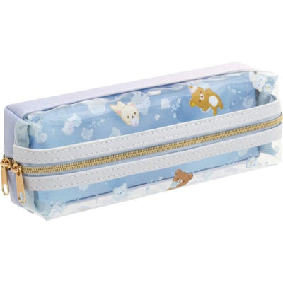 Rilakkuma Double Sided Pen Pouch - Ocean Relax Mood