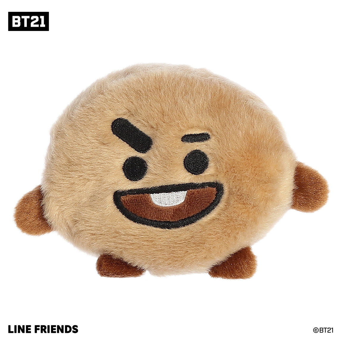 BT21 Shooky Palm Pal Plush - 13 cm