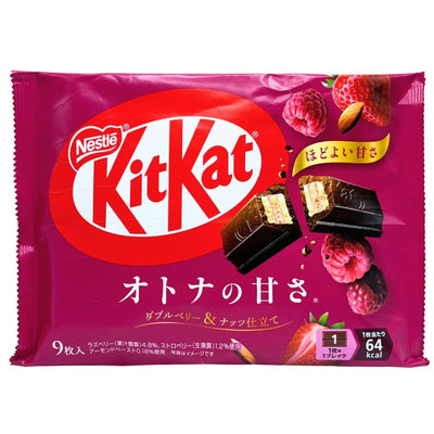 Kitkat Mini Double Berry & Nuts - Zak 9 Stuks