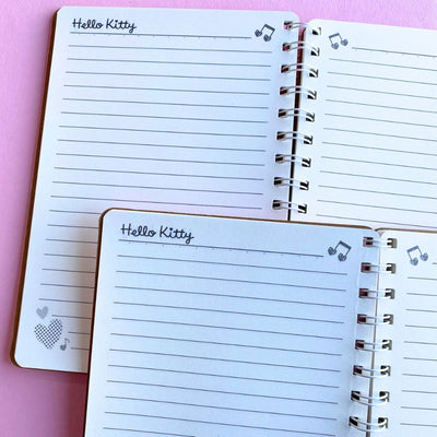 Notebook met Ringband - Hello Kitty