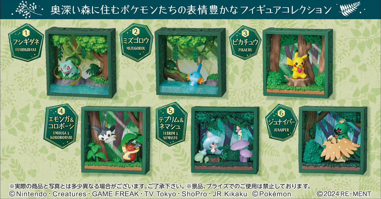 Pokémon - Re-Ment Frame Deep Woods - Blind Box - 1 PCS