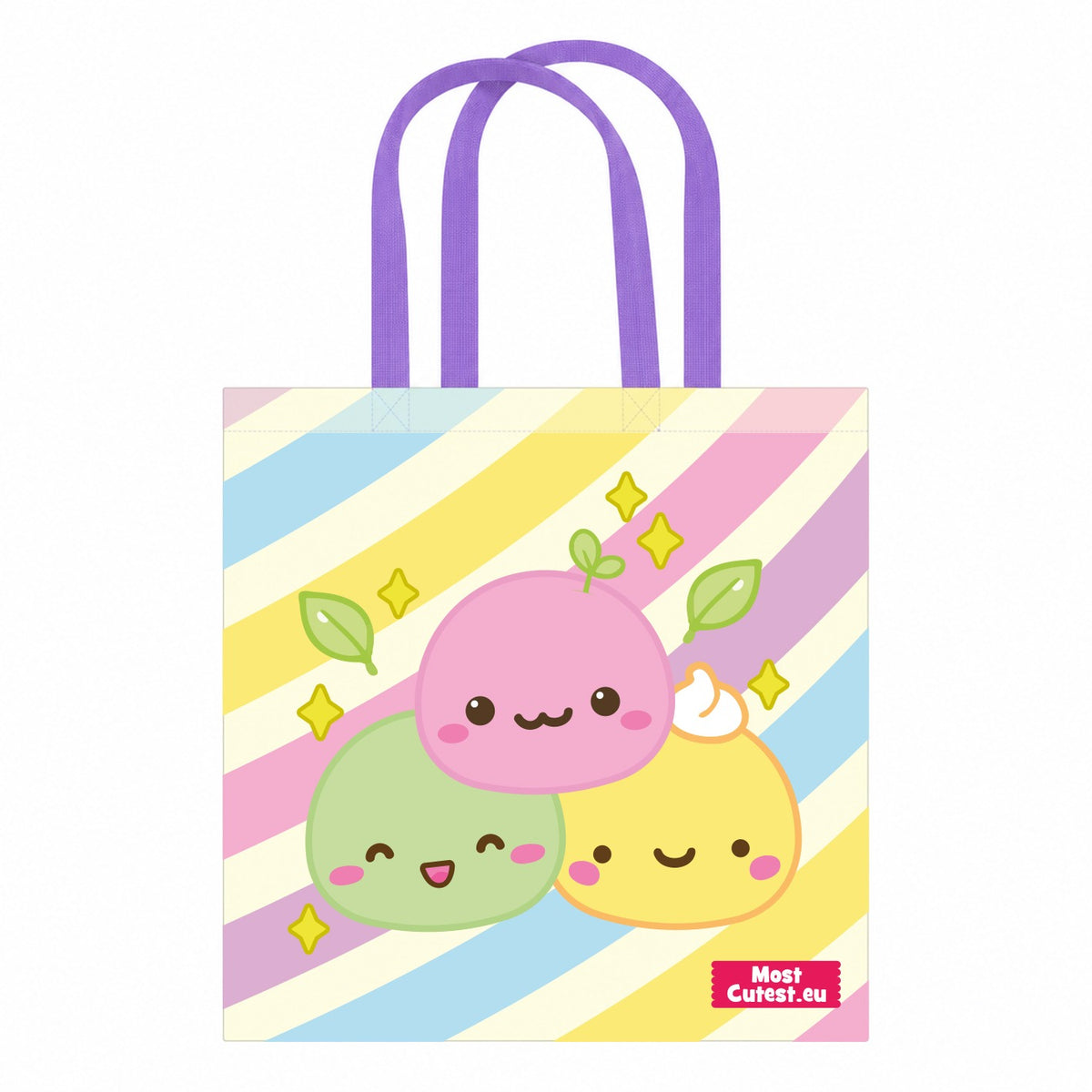 MostCutest.nl Canvas Tas - Pastel Dango