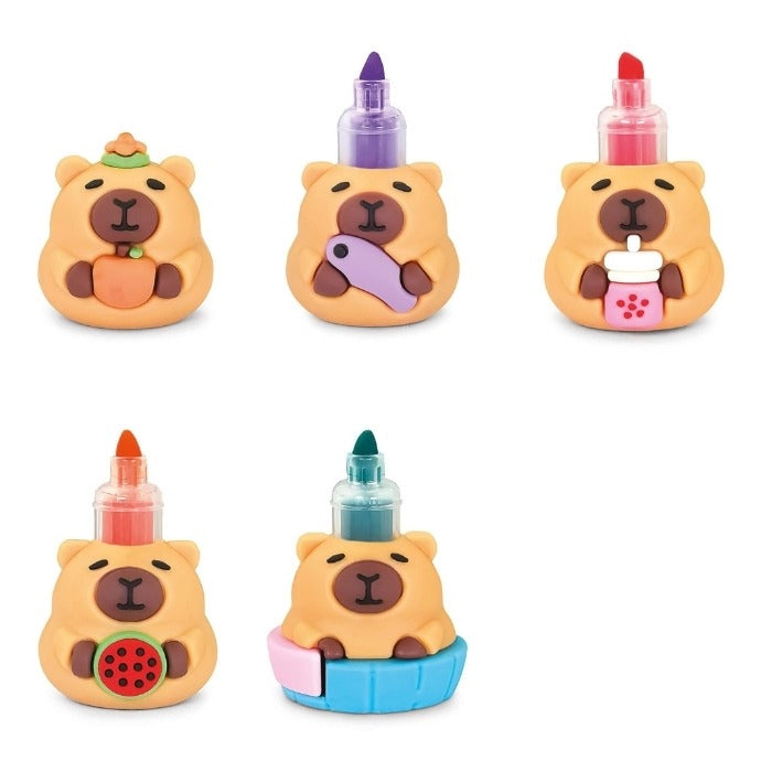 Capibara Stapelmarker - 4 kleuren