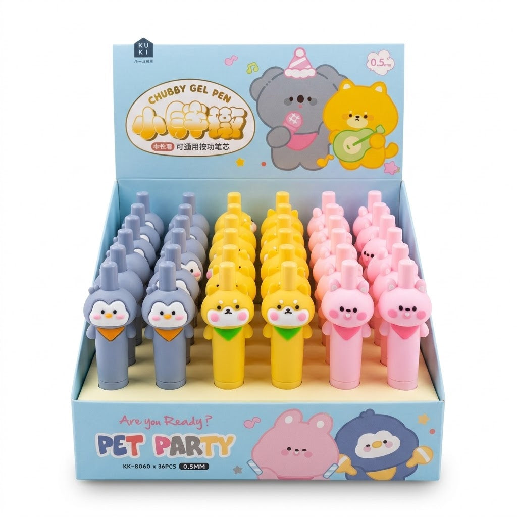 Pet Party Chubby Pen - Kies je favoriet