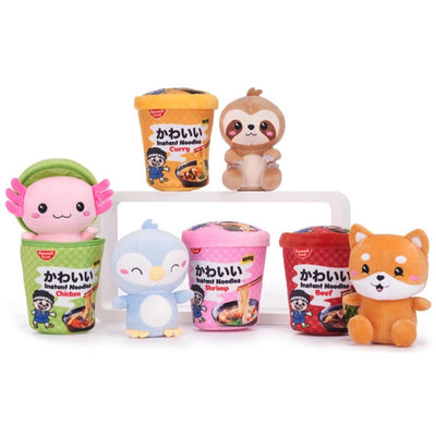 Kawaii Kuties Plush - Noodle Pot - Kies je Favoriet