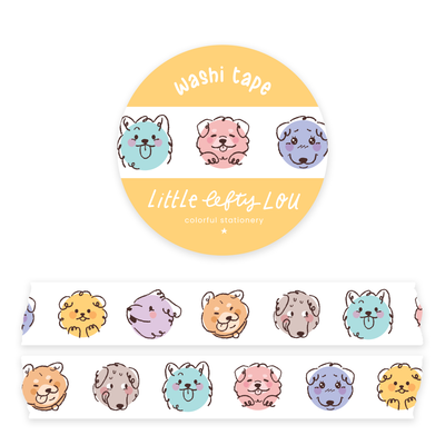 Washi Tape - Doggie Dots - Little Lefty Lou
