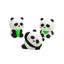 Panda Eraser Set - 3 gummetjes