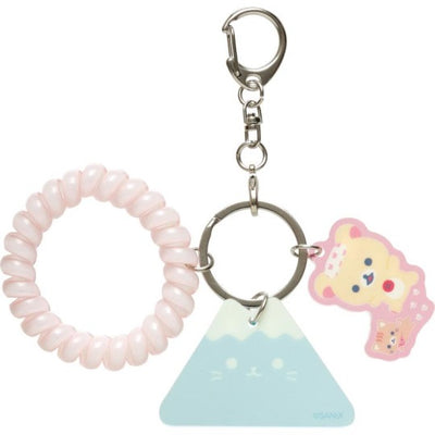 Rilakkuma Keychain - Cat Public Bathhouse - Korilakkuma