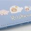 Rilakkuma Pass Case with Strap - Ocean Relax Mood