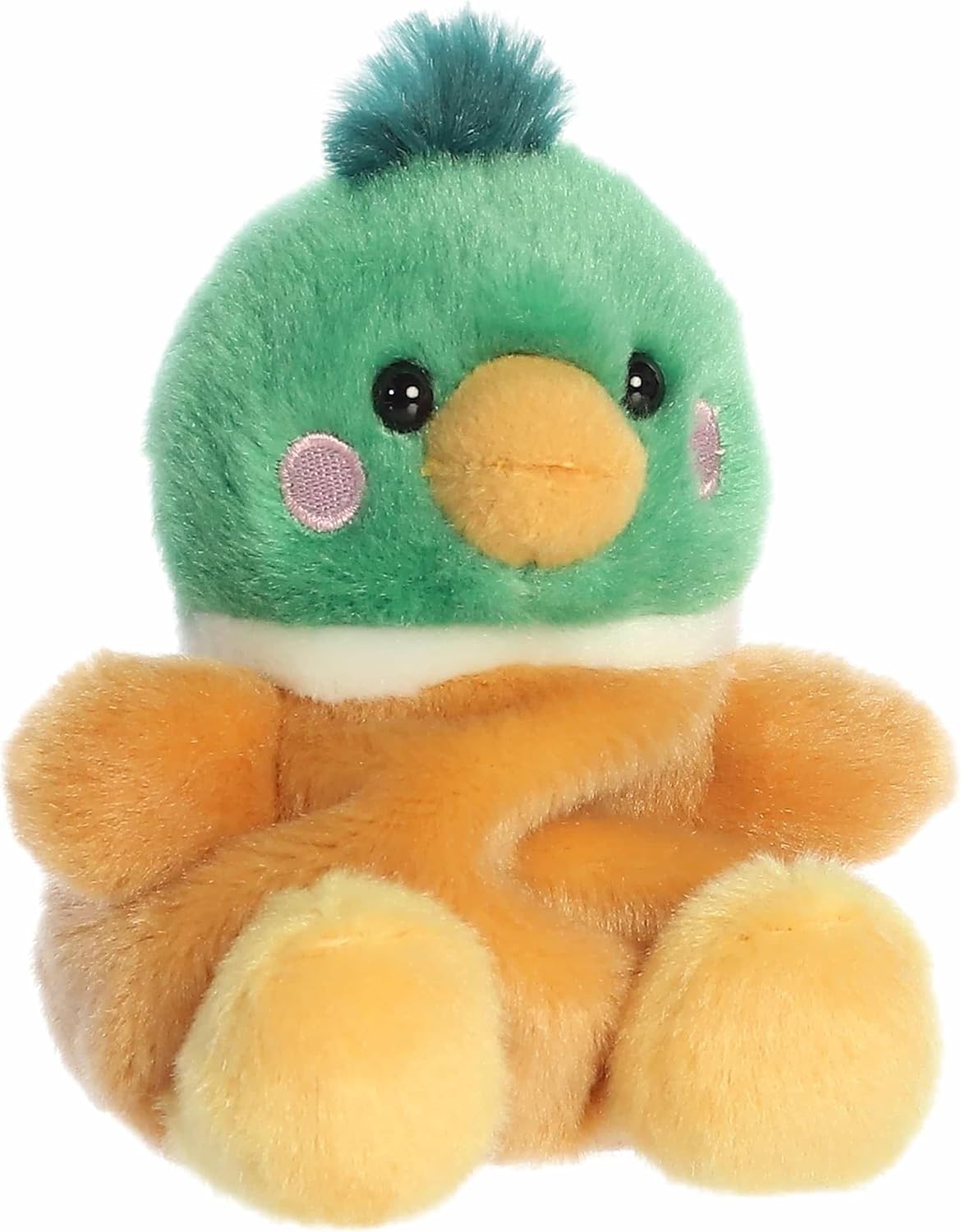Puddles Mallard Duck Palm Pal Plush - 13 cm