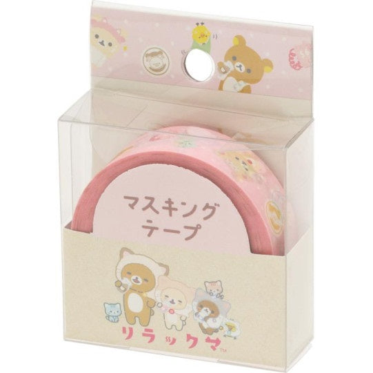 Rilakkuma Washi Tape - Cat Public Bathhouse