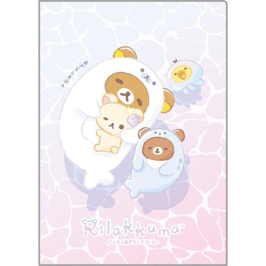 A5 Mini Insteekmap - Rilakkuma Ocean Relax Mood - Pink
