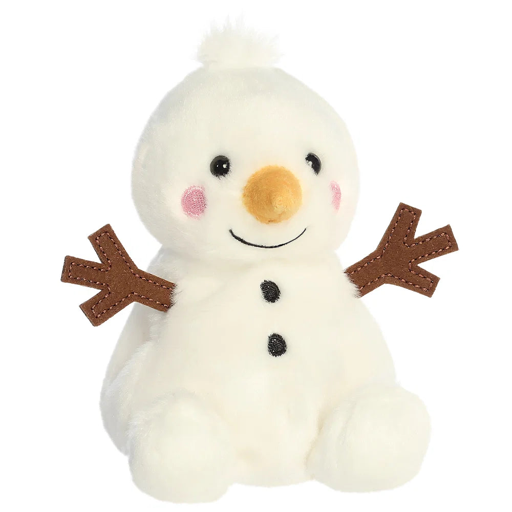 Twig Snowman Palm Pal Plush - 13 cm
