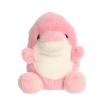 Amazonia Pink Dolphin Palm Pal Plush - 13 cm
