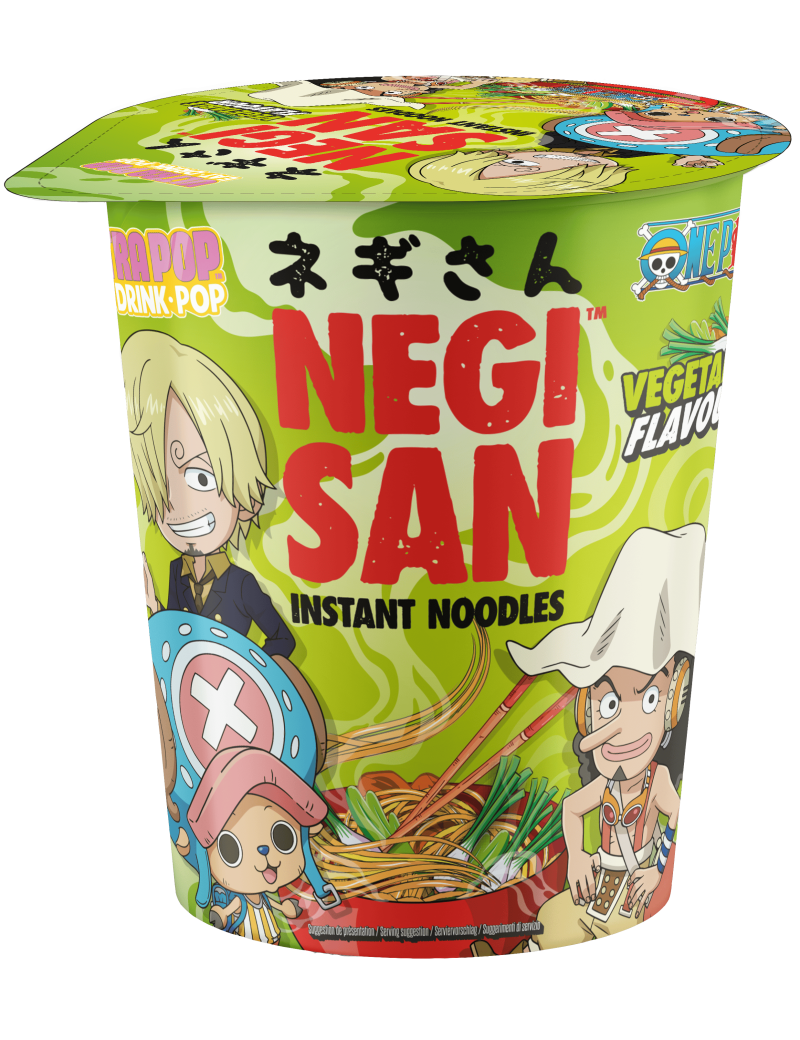 Ultra Pop | Negi San | One Piece - Vegetable  Flavored Instant Noodles