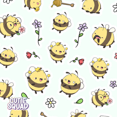 Stickervel - Happy Bees - CutieSquad